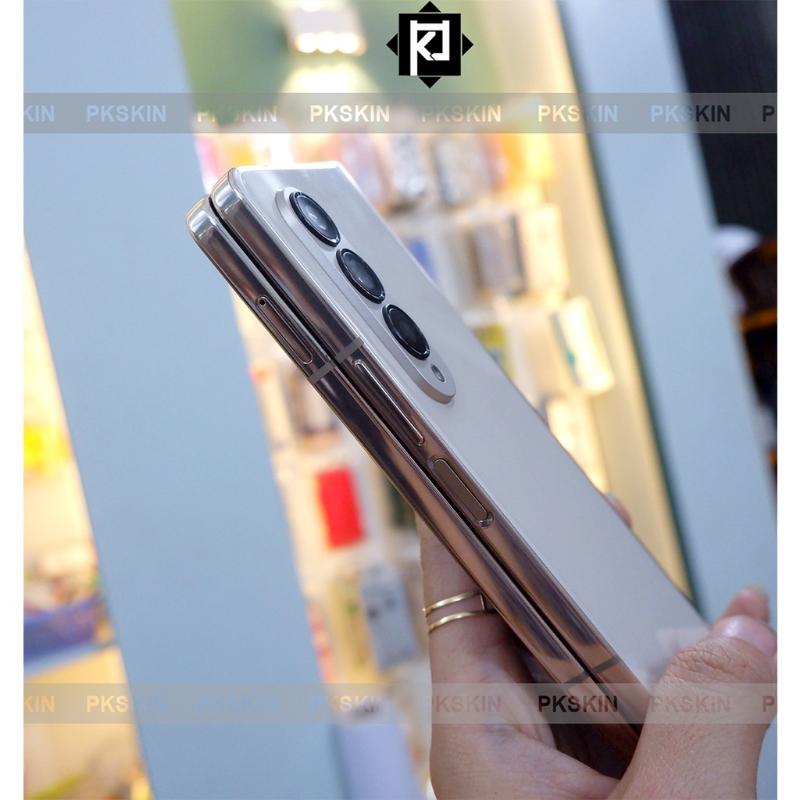 Miếng dán skin ppf Samsung Fold 4 , Z Flip 4 full lưng viền cao cấp và màn hình trong - ngoài chống dấu hằn